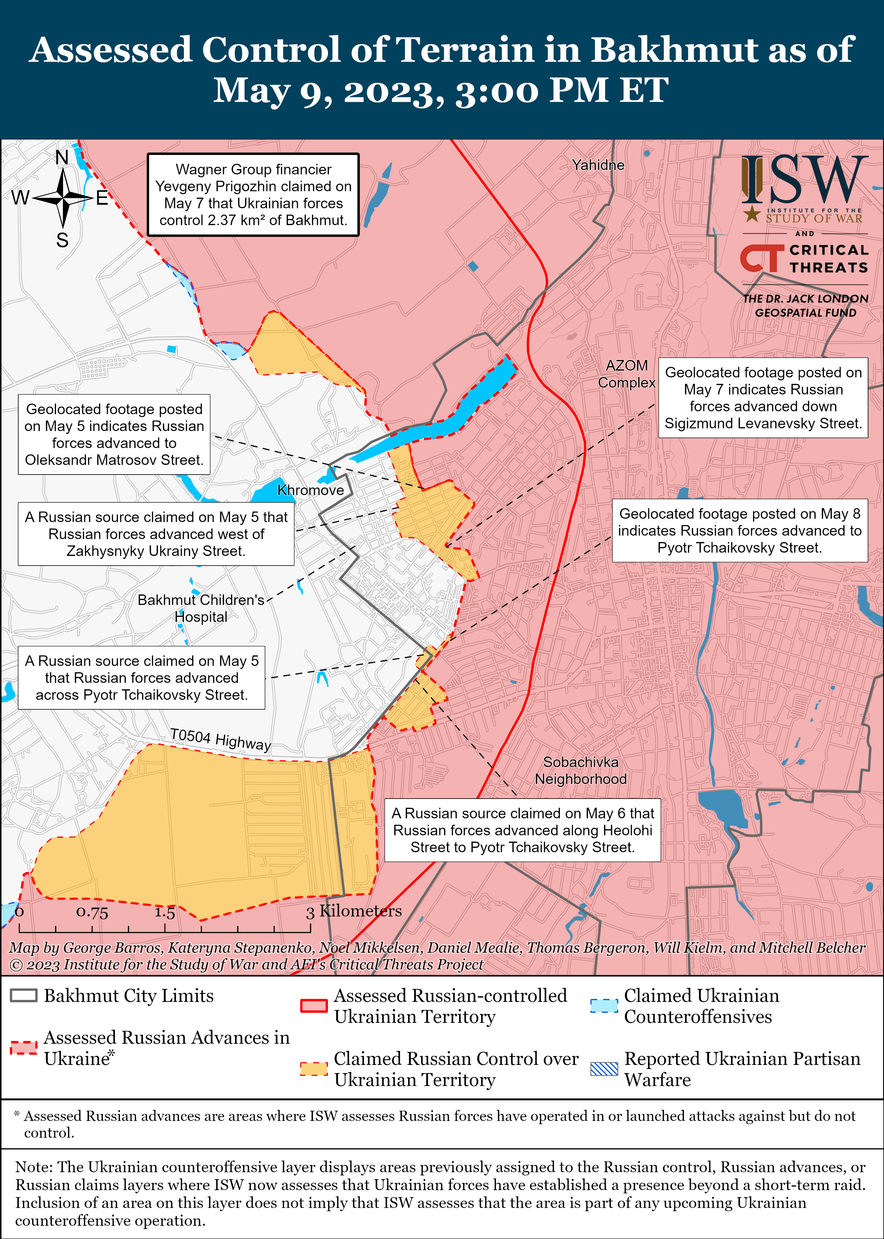 Звіт ISW 10 травня